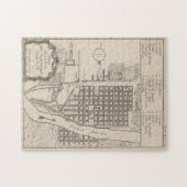 Vintage Map of Santiago Chile (1764) Legpuzzel (Horizontaal)