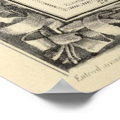 Vintage Map of South America (1860) Poster (Hoek)