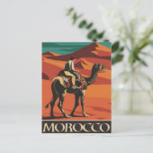 Vintage Marokko Briefkaart (Staand voorkant)