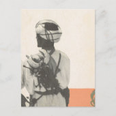 Vintage Marrakesh, Maroc, ARab guard Briefkaart (Voorkant)