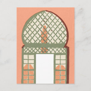 Vintage Marrakesh, Maroc Briefkaart