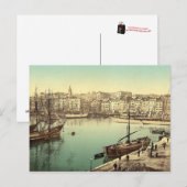 Vintage Marseille, Frankrijk - Briefkaart (Voorkant / Achterkant)