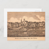 Vintage Martha's wijnbouw in Tisbury Briefkaart (Voorkant / Achterkant)