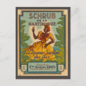 Vintage Martinique Briefkaart (Voorkant)