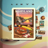 Vintage Maryland Magneet