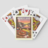 Vintage Maryland Pokerkaarten (Achterkant)