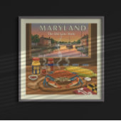 Vintage Maryland Poster