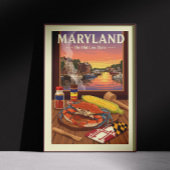 Vintage Maryland Poster