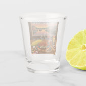 Vintage Maryland Shot Glas (Achterkant)