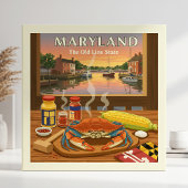 Vintage Maryland Tegeltje