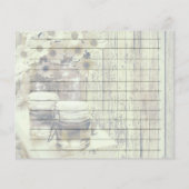 Vintage Mason Jar with Sunflowers Recipe Cards (Achterkant)