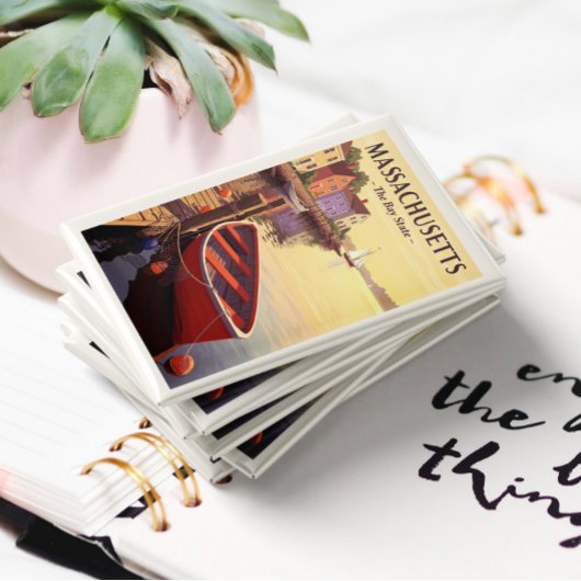 Vintage Massachusetts Magneet