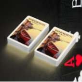 Vintage Massachusetts Pokerkaarten