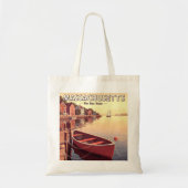 Vintage Massachusetts Tote Bag (Voorkant)