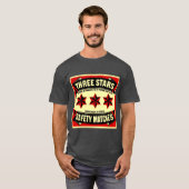 Vintage Match Merk T-shirt (Voorkant volledig)