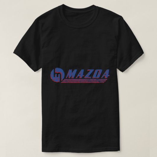 Vintage Mazda Logo Classic T-Shirt (Design voorkant)
