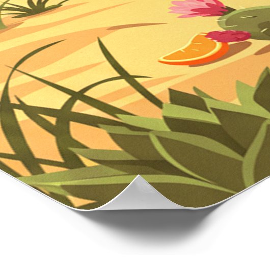 Vintage McAllen Texas Poster (Hoek)