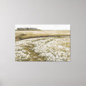 Vintage Meadow Landscape Countryside Field Canvas Afdruk (Voorkant)