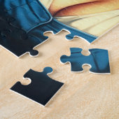 Vintage Mechanic Pin-up Legpuzzel (Zijkant)