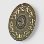 Vintage Mechanical Face Grote Klok (Hoek)