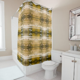 Vintage meeuwen in vlucht XL-formaat patroon Douchegordijn