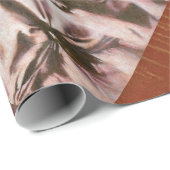 Vintage meisje in witte trouwverpakking cadeaupapier (Rol Hoek)