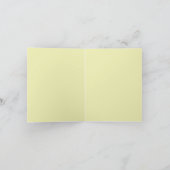 Vintage Meisje Kust Hondje Kaart (Binnen)