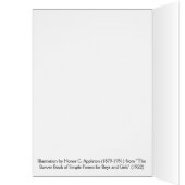 Vintage - Meisje op een zwaai, (Binnen (Links))