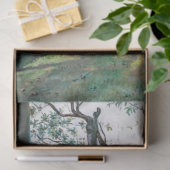 Vintage Meisjes Ganzen Tissuepapier (Geschenk)