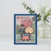 Vintage Memorial Day - één land, ZSSG Briefkaart (Staand voorkant)