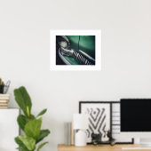 Vintage Mercury Grille Posterprint Poster (Thuiskantoor)
