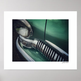 Vintage Mercury Grille Posterprint Poster