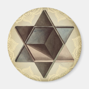 Vintage Merkabah Magneet