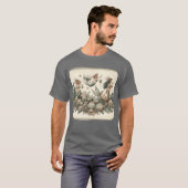 Vintage Mermaids boy T-shirt (Voorkant volledig)