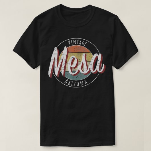 Vintage Mesa Arizona T-shirt (Design voorkant)