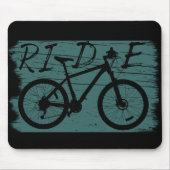 vintage met een mountainbiking muismat (Voorkant)