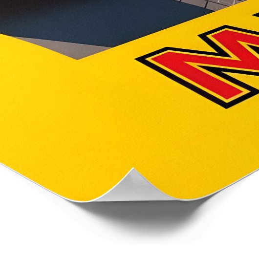 Vintage Mexico travel Poster (Hoek)