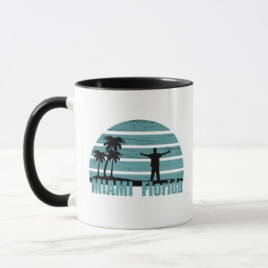 Vintage Miami Beach Florida Mok (Links)