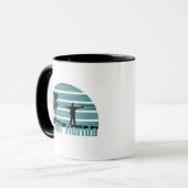 Vintage Miami Beach Florida Mok (Voorkant links)