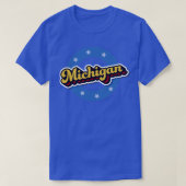 Vintage Michigan1 T-shirt (Design voorkant)