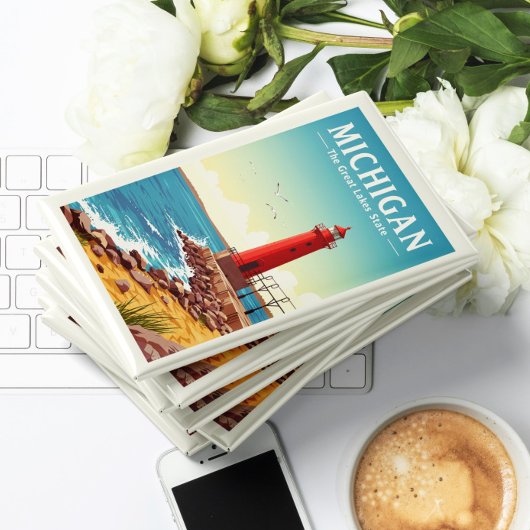 Vintage Michigan Magneet