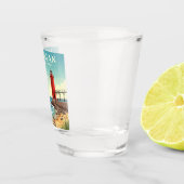 Vintage Michigan Shot Glas (Rechts)