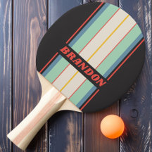 Vintage Midnight Board Strepen met Naam