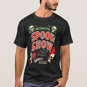 Vintage Midnite Spook Show Poster T-shirt