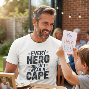 Vintage Mijn Held noemt me zoon Vaderdag T-shirt