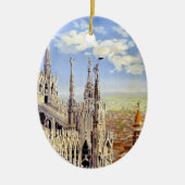 Vintage Milano Keramisch Ornament (Voorkant)