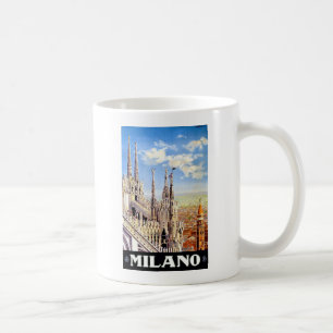 Vintage Milano Travel Koffiemok