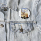 Vintage Milano Travel Ronde Button 5,7 Cm (In situ)