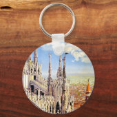 Vintage Milano Travel Sleutelhanger (Voorkant)