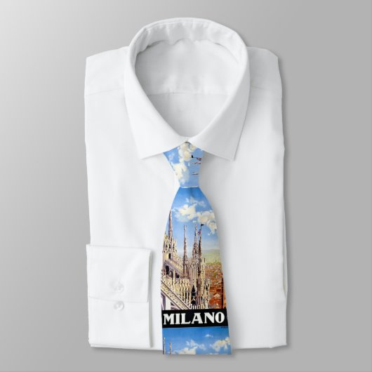 Vintage Milano Travel Stropdas (Gebonden)